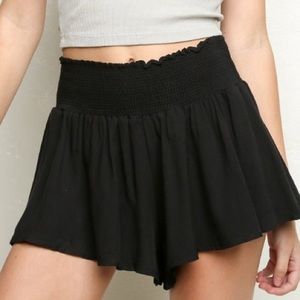 Black flowy Brandy Melville shorts